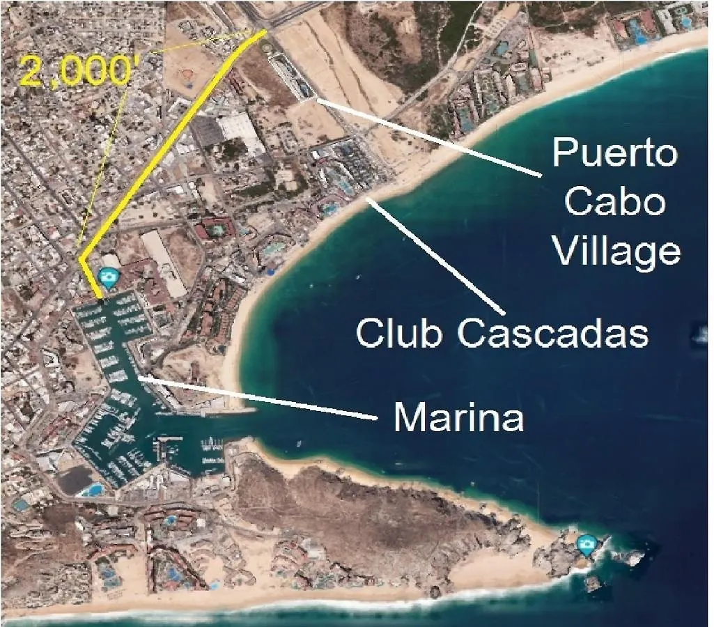 Perfect Location - Puerta Cabo Village 500 Steps To The Beach & Resorts Cabo San Lucas Holiday home